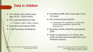 Data in children
 115 children (2011-2014), mean
age= 83.10 +_56.05 months
 DPT confirmed 20/115 (17.4%)-
 15 SNIUAA ,3...