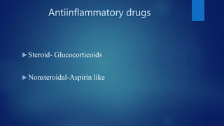 Non Steroidal Anti Inflammatory Drugs | PPTX