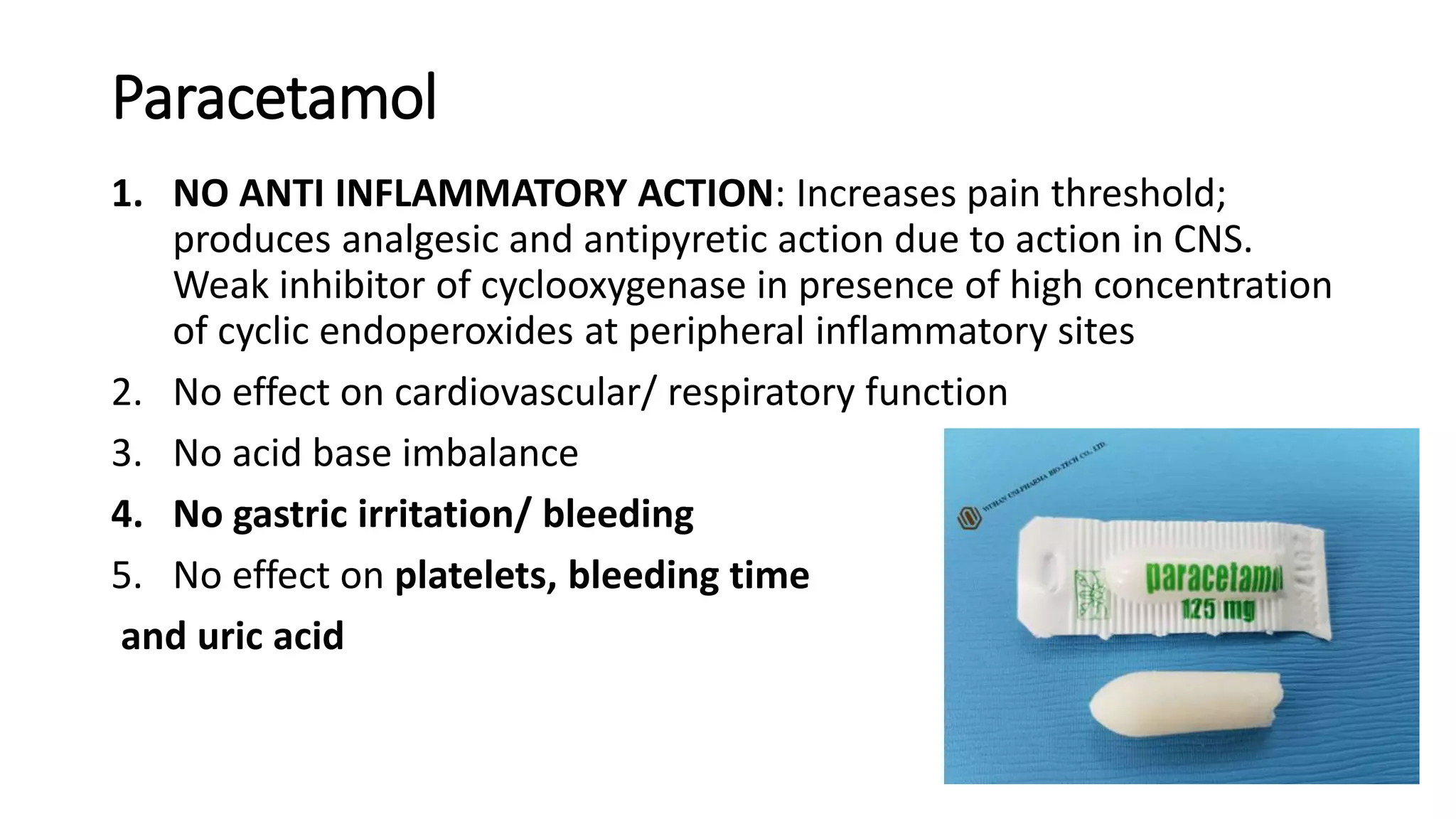 Non Steroidal Anti Inflammatory Drugs | PPTX