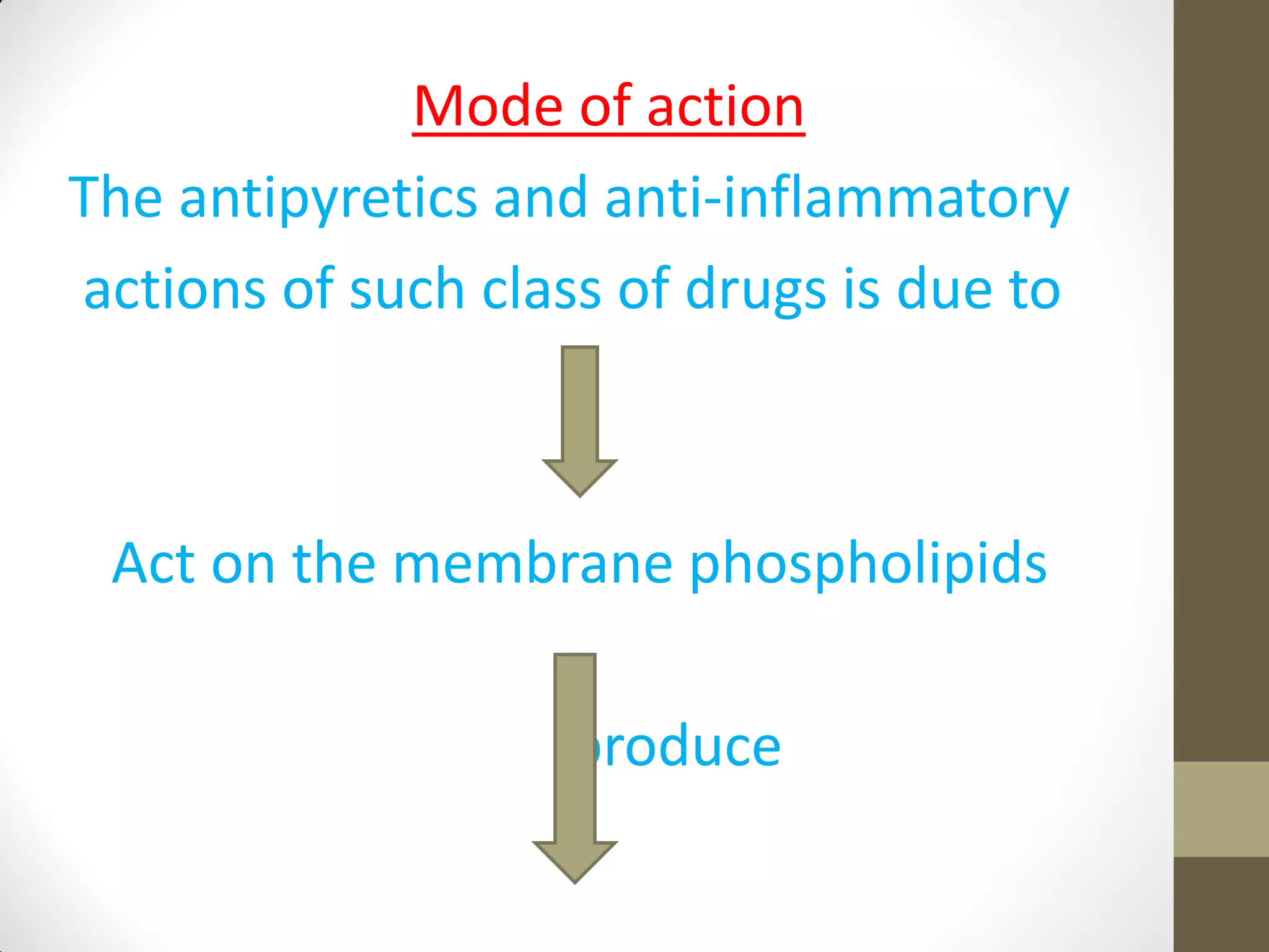 Non Nsaids NON STEROIDAL ANTI INFLAMMTORY DRUGS ( NSAID'S) | PDF