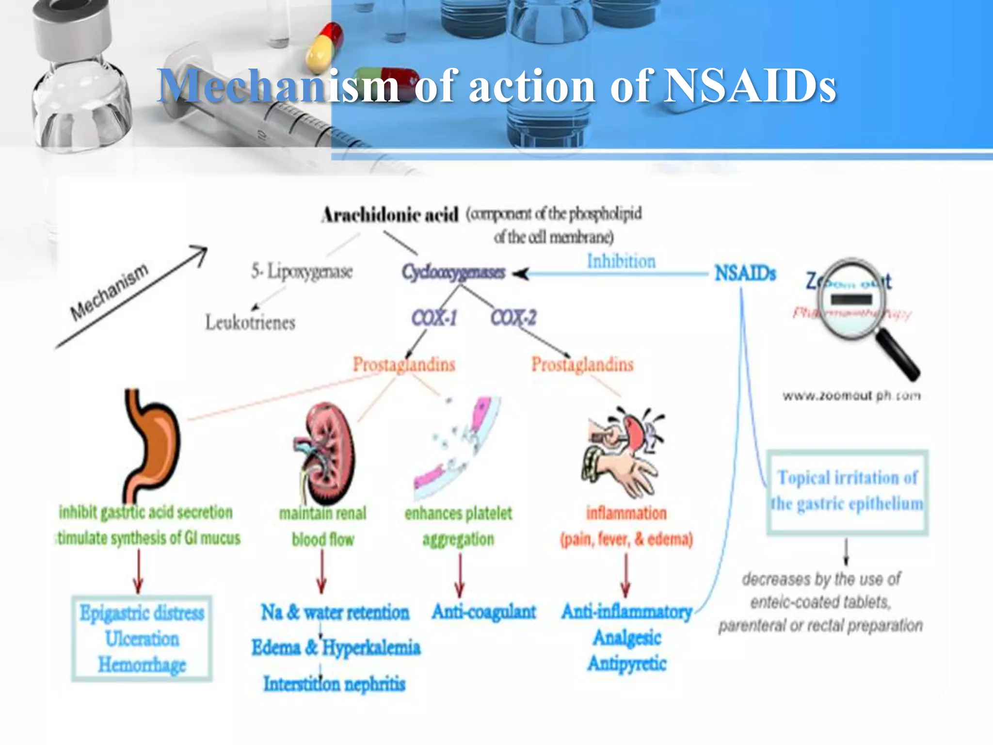 Nsaids Inhibit NSAIDs (Non Steroidal Anti inflammatory Drugs) | PPTX
