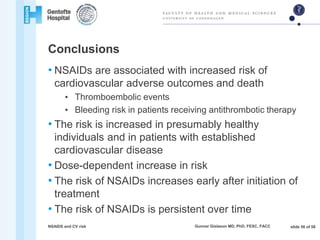 Nsaids Cardiac Risk Nsaids and cvs risk | PPTX