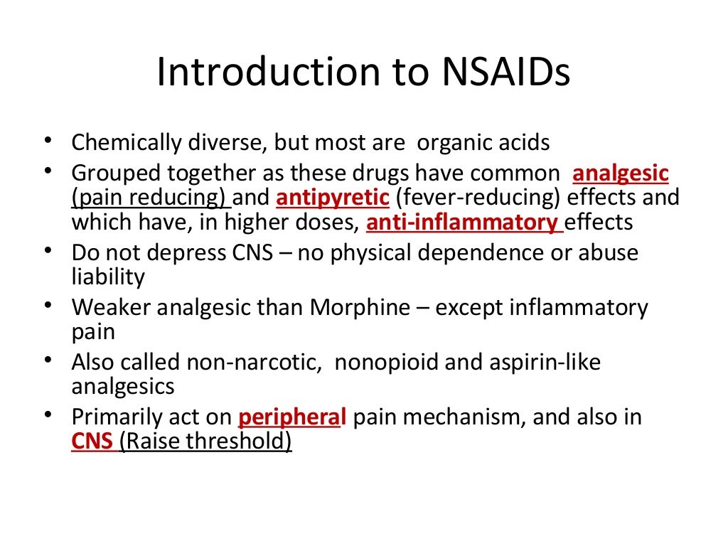 NSAIDS
