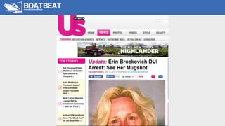 Katie Couric Interview
+ Ended any worry of a “legal” defense
+ Shows savvy crisis media management by Brockovich
+ Public...