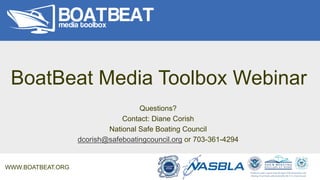 BoatBeat Media Toolbox Webinar | PPT