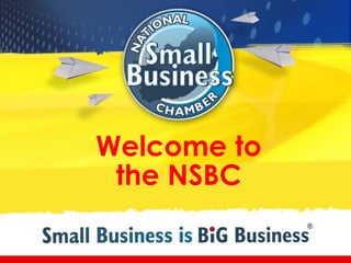 Welcome to
 the NSBC
 