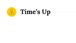 Time’s Up
 