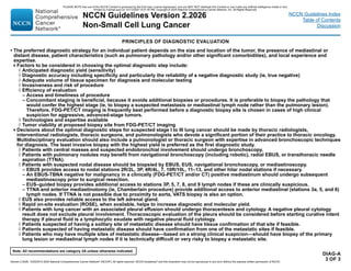 NCCN Guidelines lung Cancer Version 2.2026