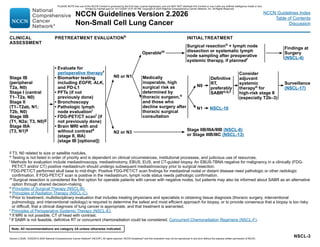 NCCN Guidelines lung Cancer Version 2.2026