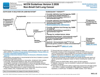 NCCN Guidelines lung Cancer Version 2.2026