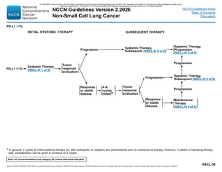 NCCN Guidelines lung Cancer Version 2.2026