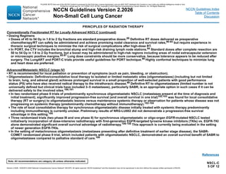 NCCN Guidelines lung Cancer Version 2.2026