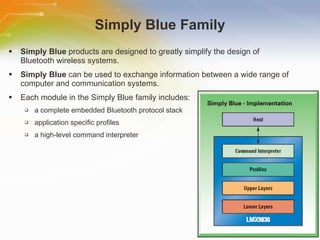 Bluez Rfcomm Bluetooth® Serial Port Micro Module | PPT