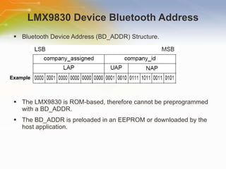 Bluetooth® Serial Port Micro Module