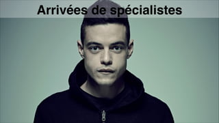 Arrivées de spécialistes
 