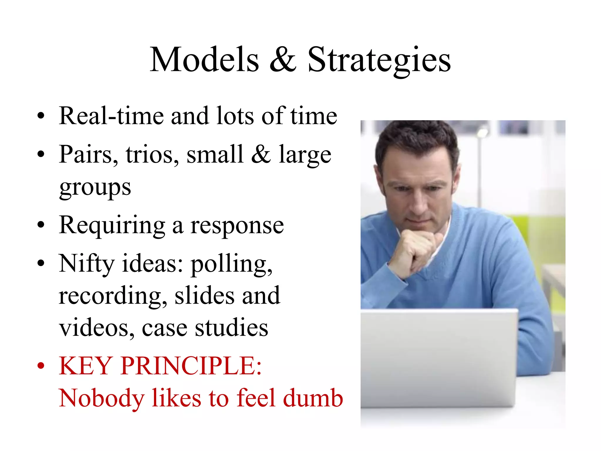 Good content emerges with time—relationships first