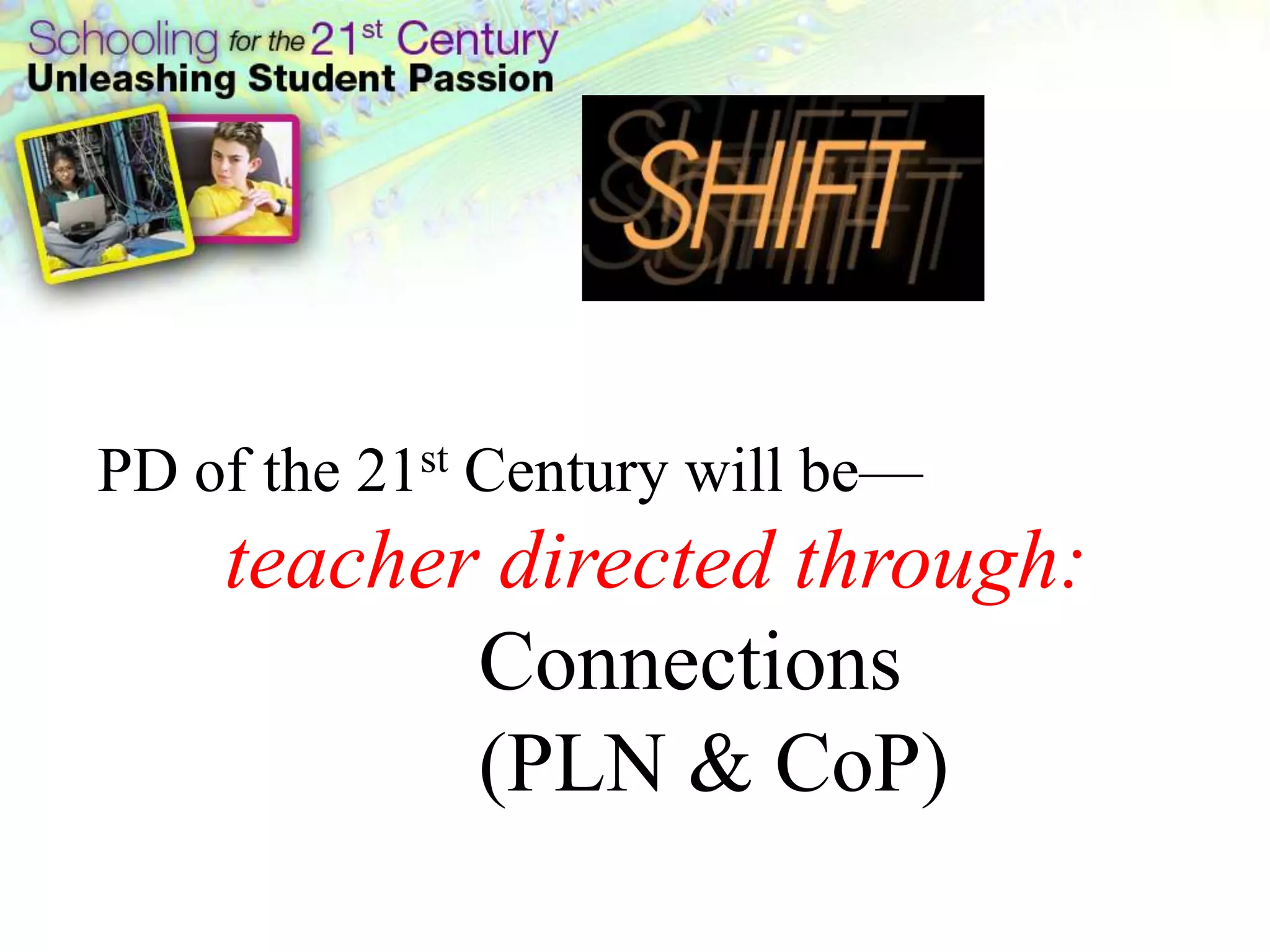 Schools are one node in a network of learning options.