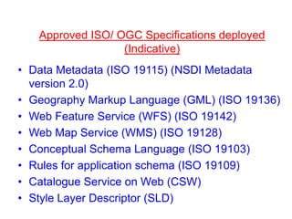 NSDI policies and data initiatives - Dr. P.S. Acharya | PPT