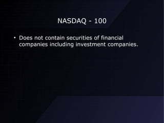 nasdaq 100 financial