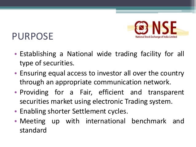 Trading system of bse