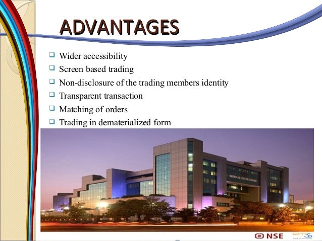 Nse screen based trading system