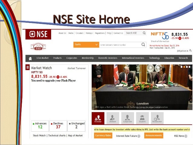 Nse screen based trading system