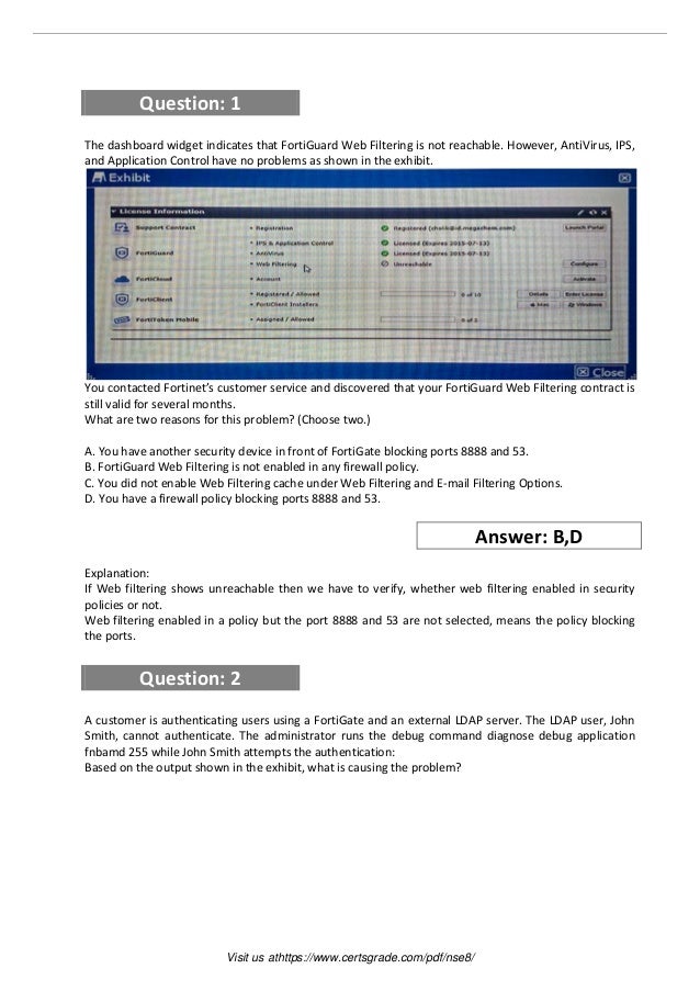NSE8_812 Testengine