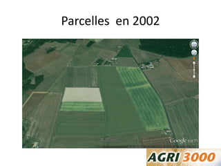 Parcelles en 2002
 