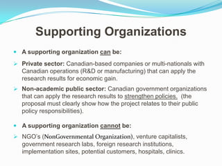 Strategic Project Grants Program Slide 3