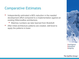 NServiceBus Mule ESB Comparison PPT