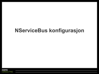 Ved pub/sub publisereseventerIkkekommandoer (request meldinger)!Definerer en hendelseifortidEksempel:OrderStatusChangedEventer