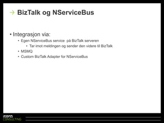 NServiceBusleggerpåegendefinertmeldingshodeKan skapeproblemer for eksternekonsumenterav MSMQ-køenInteroperabilitet