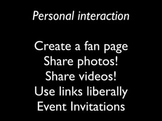 Social Media for Foundations