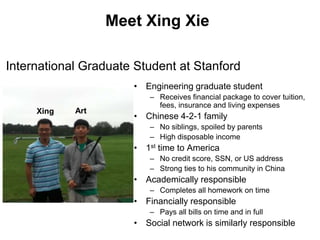 Meet Xing Xie

International Graduate Student at Stanford
                      • Engineering graduate student
           ...