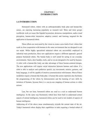 HUMANOID ROBOT | PDF