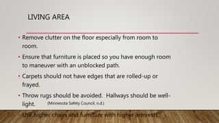 Nsg 321 community teaching project fall prevention ppt (1) | PPTX