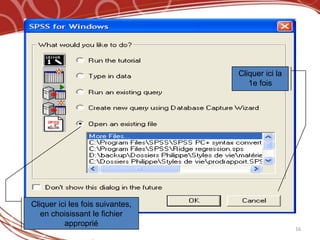 Cliquer ici la
                                     1e fois




Cliquer ici les fois suivantes,
   en choisissant le fichier
          approprié
                                                   16
 