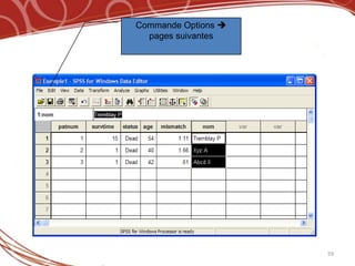 Commande Options 
  pages suivantes




                     59
 