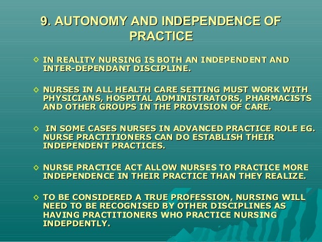 is nursing a discipline or profession or both New nursing essay uploaded by carl the minimum standards of competence and ethical conduct set by peers within the profession and discipline and by the employing organization the nursing profession therefore remains committed to the care and nurturing of both healthy and ill people. is nursing a discipline or profession or both New nursing essay uploaded by carl the minimum standards of competence and ethical conduct set by peers within the profession and discipline and by the employing organization the nursing profession therefore remains committed to the care and nurturing of both healthy and ill people.