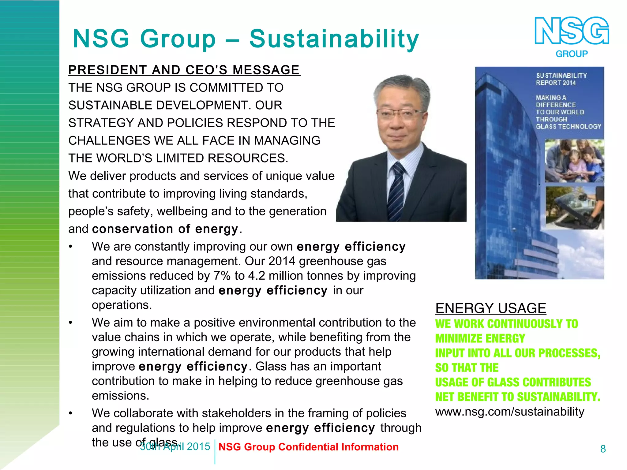 NSG FMP energy excellence | PPT