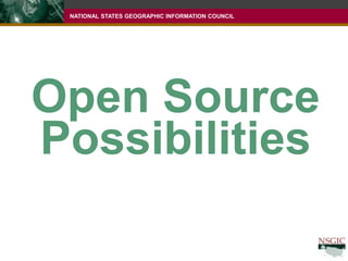 Open Source Possibilities 