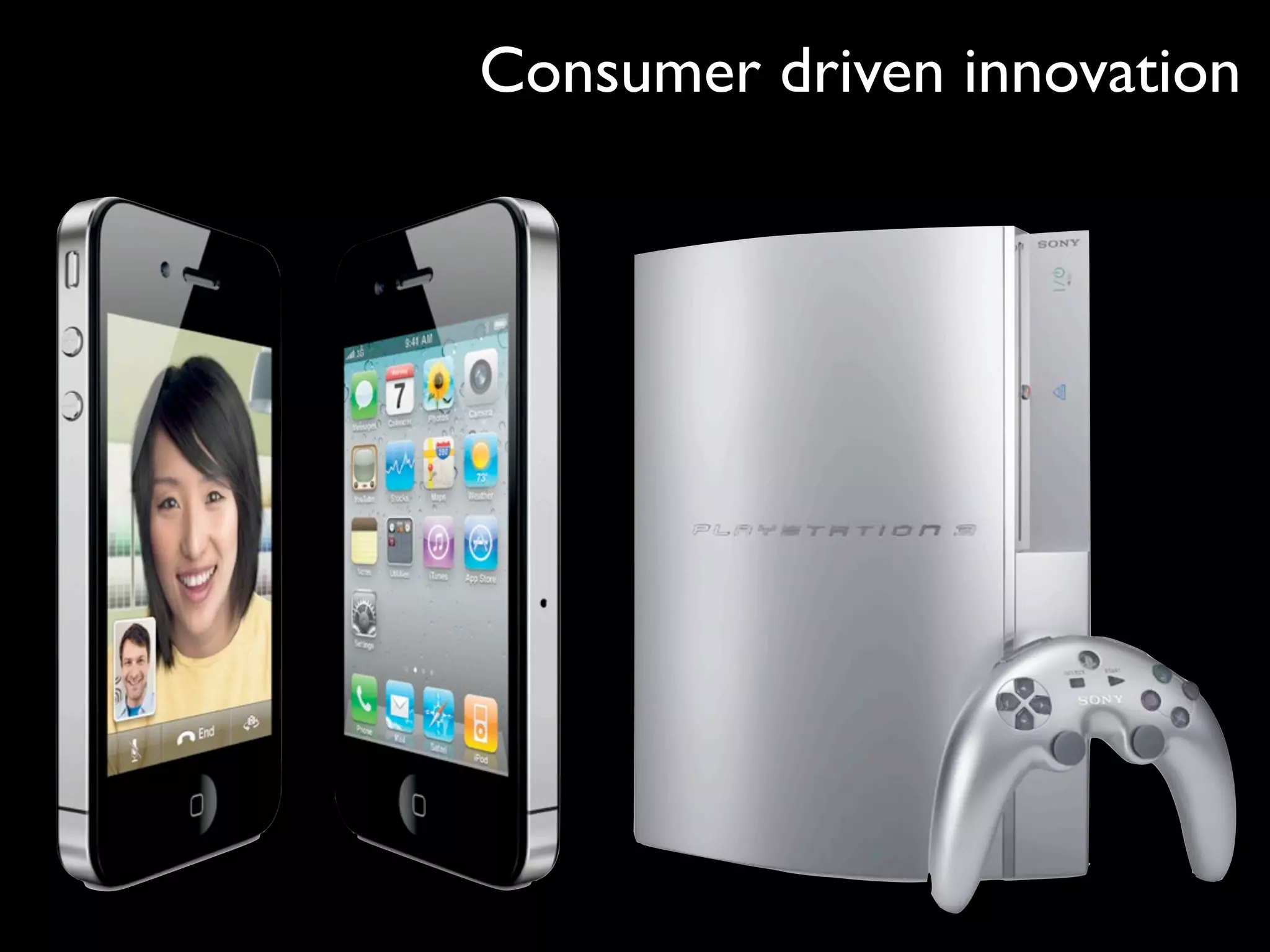 Consumer driven innovation
 