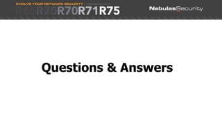 NGX Eventia Suite December 2010 http://www.checkpoint.com/services/lifecycle/support-periods.html