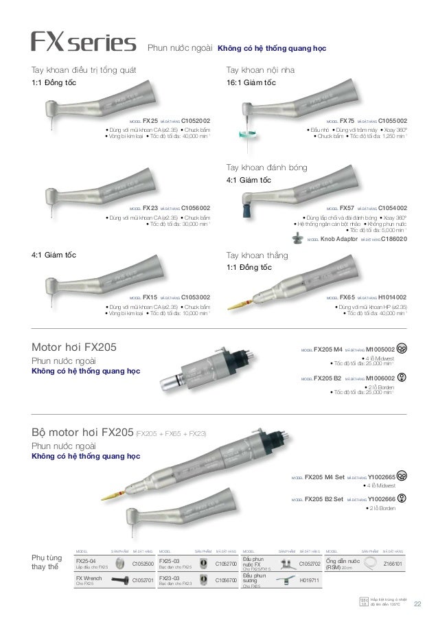 NSK Catalogue 2014 Hệ thống tay khoan