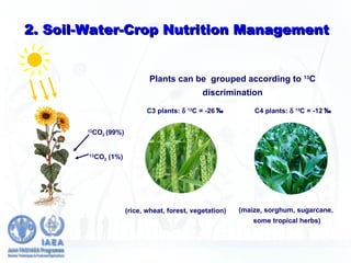 Nuclear Techniques in Food and Agriculture | PPT