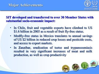 Nuclear Techniques in Food and Agriculture | PPT