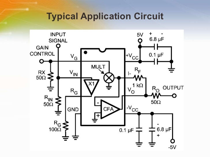 LMH6505 Variable Gain Amplifier