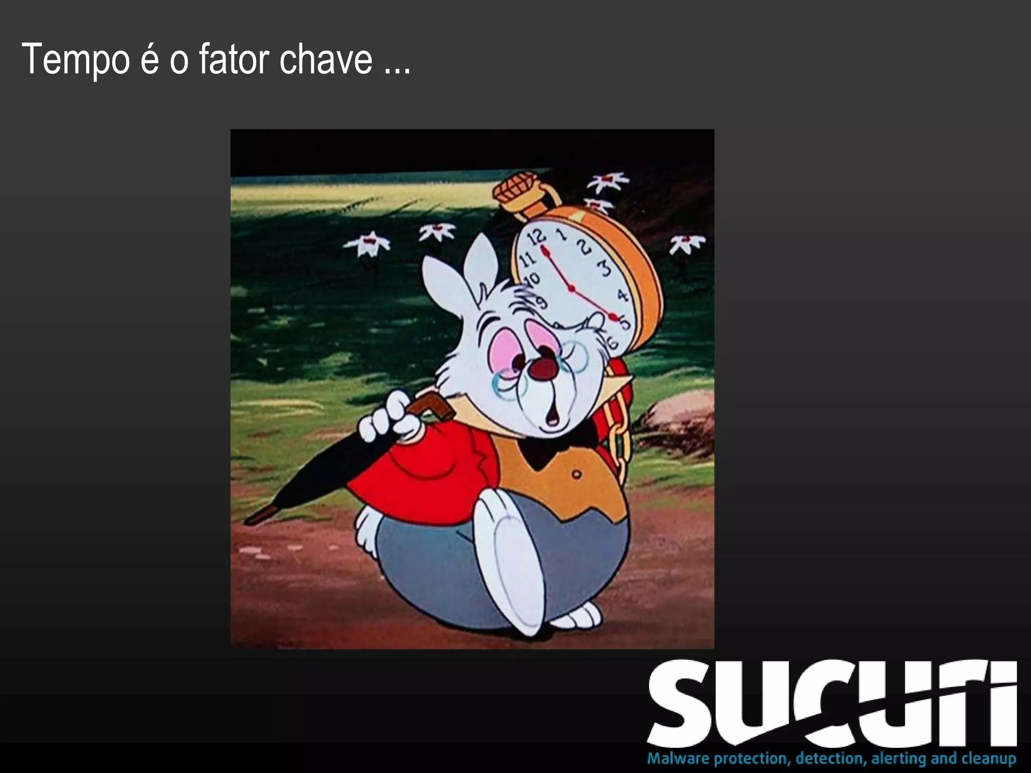 Tempo é o fator chave ...
 