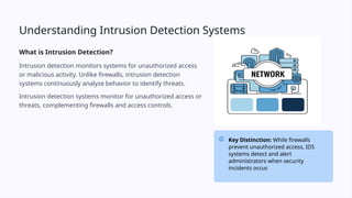 NSM INTRUSION DETECTION SYSTEM A COMPREHENSIVE GUIDE | PPTX