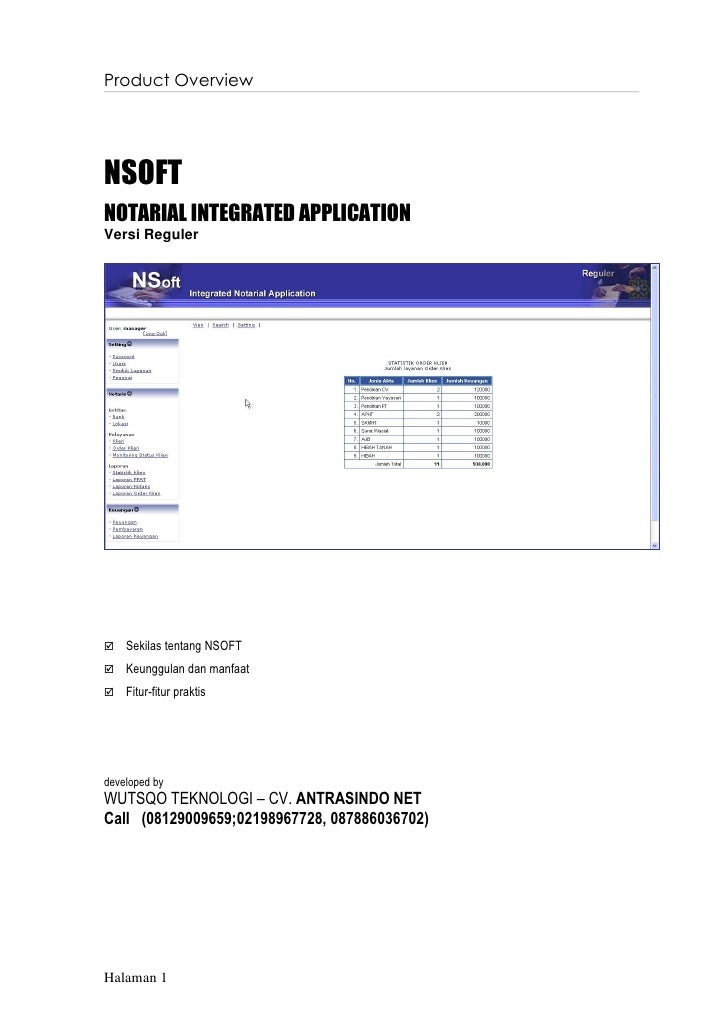 Nsoft Proposal Program Notaris